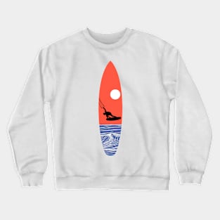 Kiteboarder colour Crewneck Sweatshirt